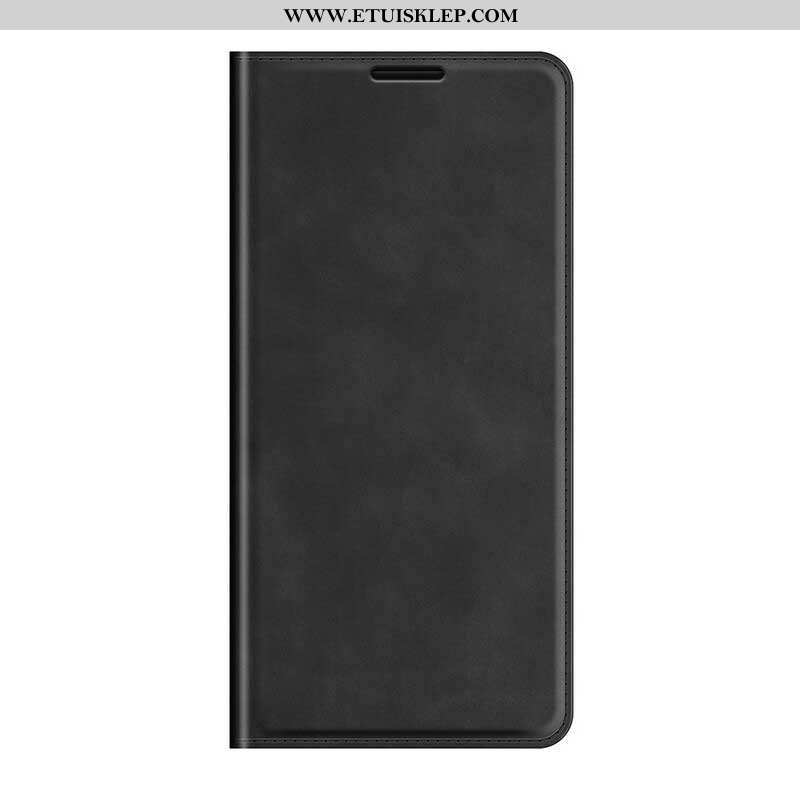 Etui Na Telefon do Oppo Find X3 Neo Etui Folio Jedwabisty W Dotyku Efekt Skóry